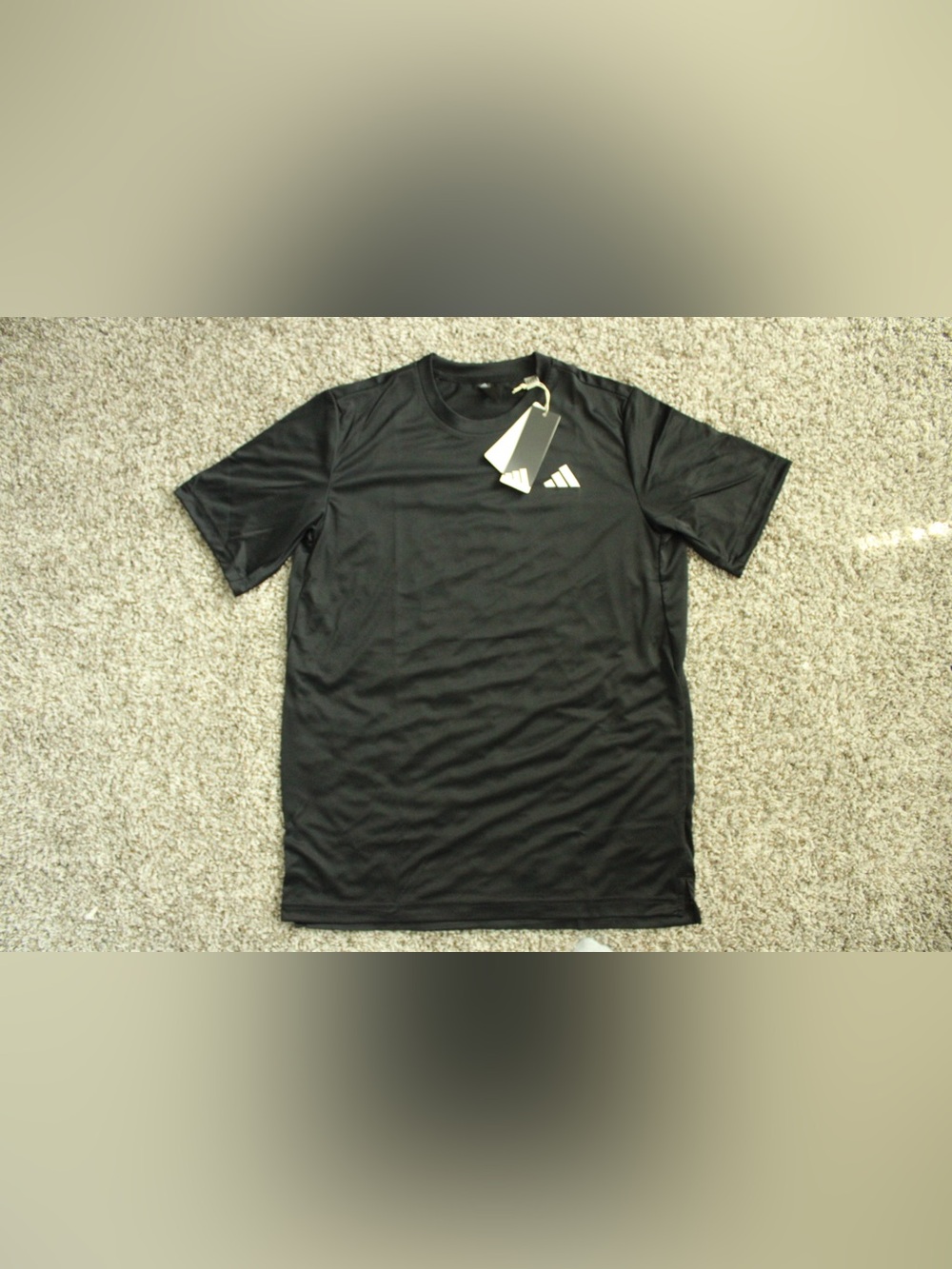 Adidas ClimaCool Club Tee Men’s Medium Black Athletic Performance T-Shirt NWT